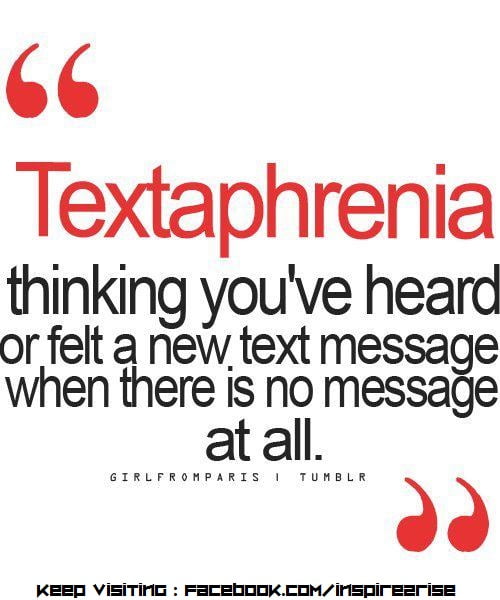 Textaphrenia disease