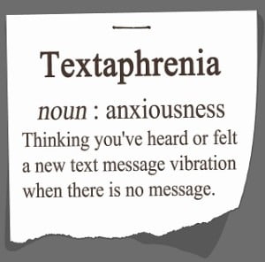 Textaphrenia | Neo age texting disease