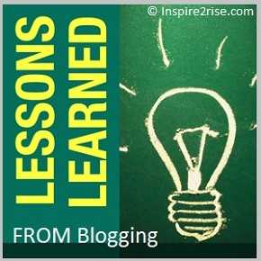 Lessons learned from blogging : I2R guide