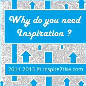 why do you need inspiration