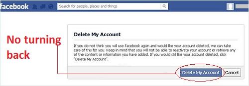 how to get rid of facebook - permanent deletion of facebook account