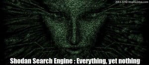 Shodan Search engine : Knight of the Dark Web