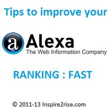 tips to improve alexa ranking  - alexa traffic rank