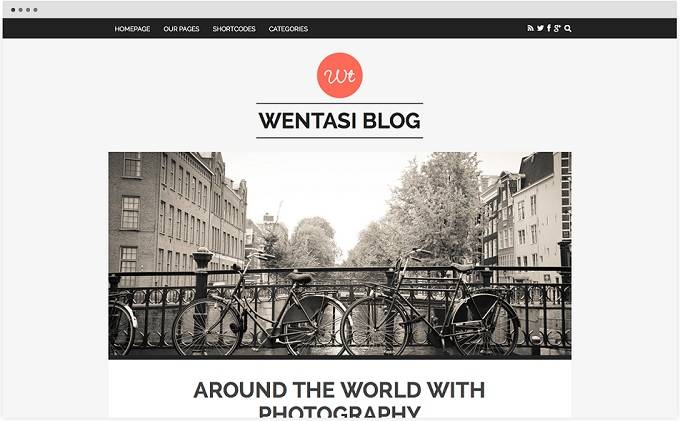 Best premium WordPress themes famethemes review : Wentasi