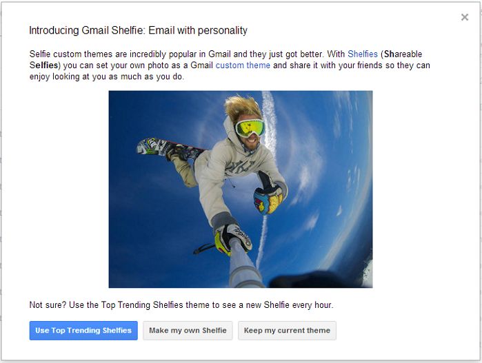 Google plays April fool prank on users gmail shelfie