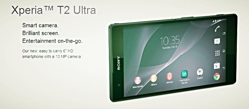 Sony Xperia T2 Ultra specifications and price in india