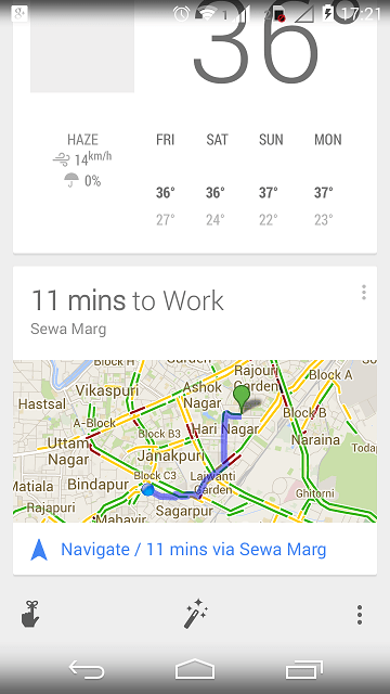 google now launcher preview 
