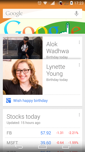 google now launcher preview 3