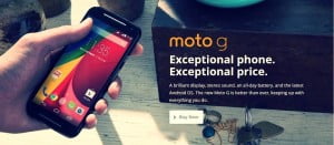 Moto G 2014 specifications and price in India