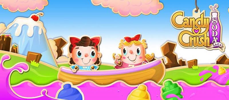 Candy crush sequel Candy crush soda saga out now