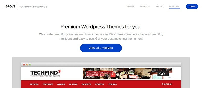 Introducing Grovepixels your new WordPress theme destination