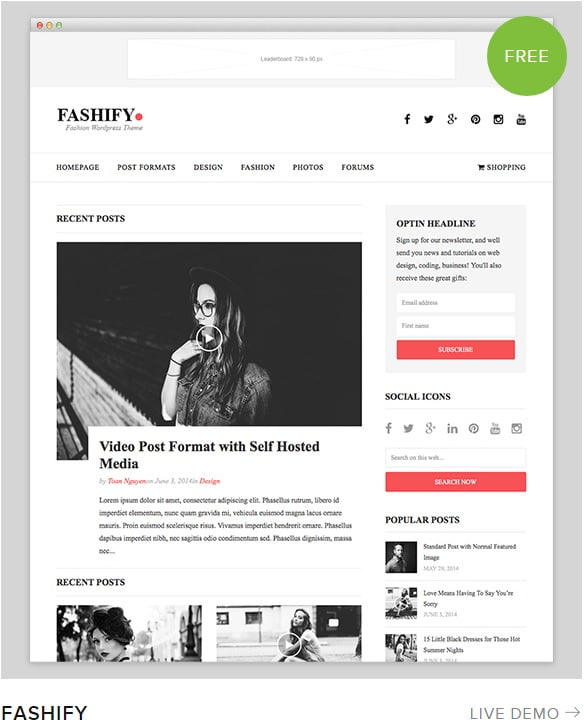 introducing grovepixels fashify theme
