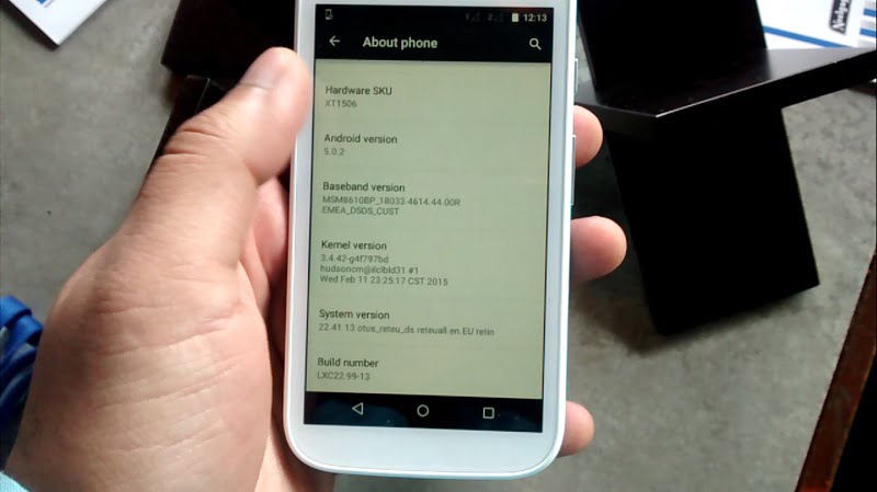 Motorola Moto E 2nd gen hands on, android lollipop