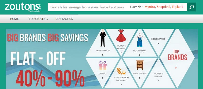 Zoutons Coupons A way to online Discounts