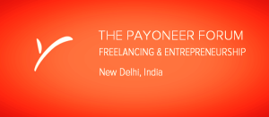 I am hosting Payoneer Forum New Delhi, you are invited