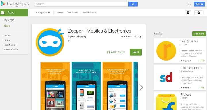 Zopper app review 2