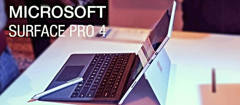 Microsoft surface pro 4 hands on review specs and price
