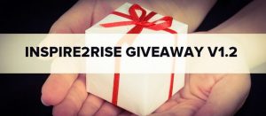 Inspire2rise Giveaway v1.2 : 4 products, 2 winners