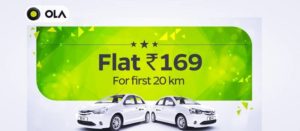 Ola Cab offers long distance rides now just for 169 rs