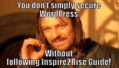 how to secure wordpress inspire2rise guide