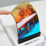samsung foldable smartphone curved display