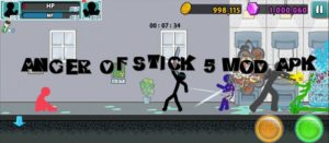 Anger of Stick 5 Mod Apk (Download Unlimited Money/Health/Characters)