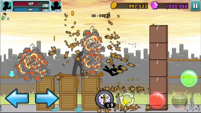 anger of stick 5 mod apk gameplay android