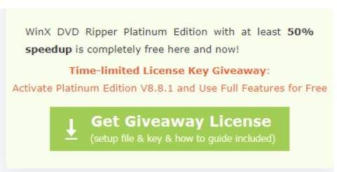 How to Rip DVD with WinX Free DVD ripper GIVEAWAY