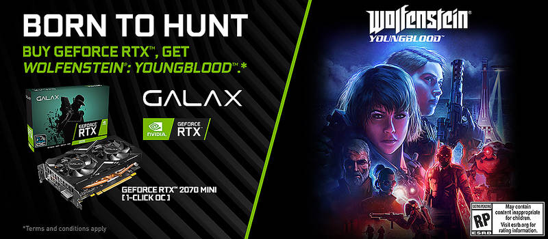 Galax announces new game bundle offer RTX 20 series