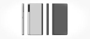 Huawei Mate X 2 design patent leaked online, internal folding!