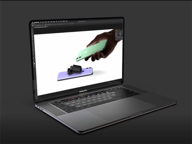 apple 16 inch macbook pro concept render