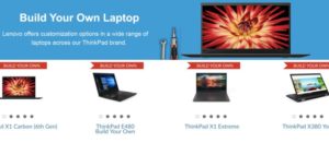 Lenovo laptops can now be ‘Made To Order’ online!