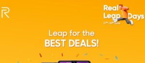 RealMe Real Leap Days announced, big discounts and offers coming soon!