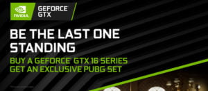 Buy GeForce GTX 16-series, Get the Exclusive NVIDIA Tracksuit for PUBG!