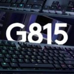 Logitech mechanical keyboard G915 G815