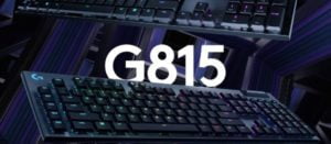 Logitech launches new mechanical keyboard G915/G815: GL short axis