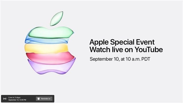 apple iphone 11 event live stream