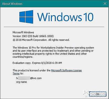 microsoft windows 10 20h1 update features
