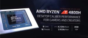 AMD 8 core R7 4800h benchmark scores leaked: Trumps Intel i7-9700K!