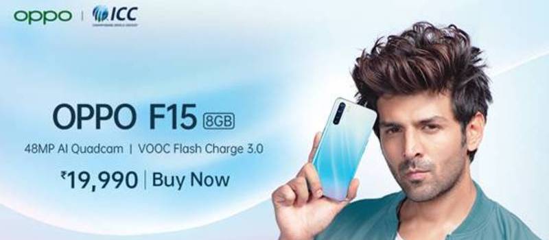 oppo f15 on sale in india