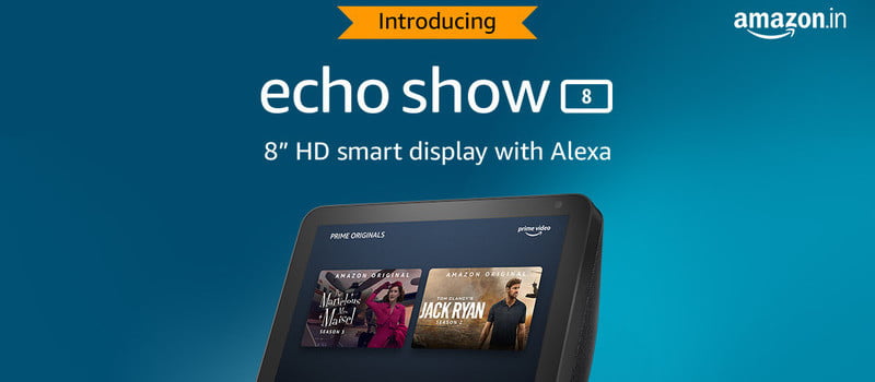Amazon Echo Show 8 india launch