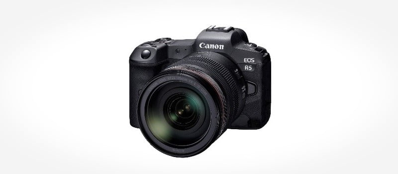canon eos r5 full frame mirrorless camera