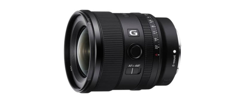 Sony FE 20mm F1.8 G Ultra-wide-angle Prime Lens