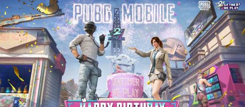 pubg mobile 2nd anniversary