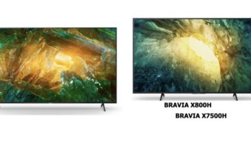 Sony launches smart BRAVIA X8000H and X7500H 4K HDR TV