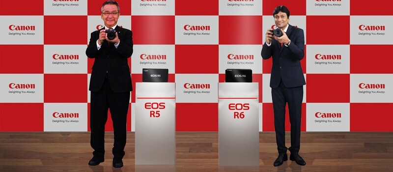Canon EOS R5 and EOS R6 launched in India