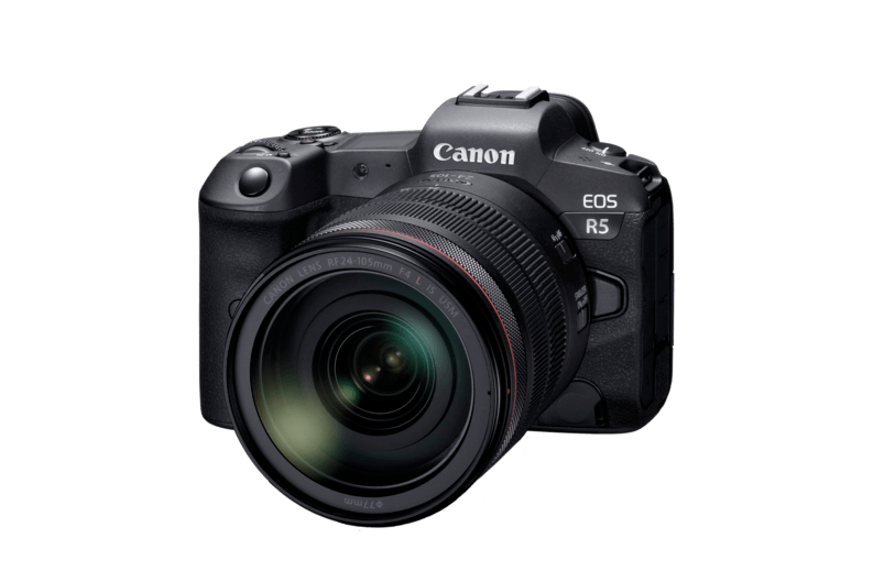 canon eos r5 full frame mirrorless camera