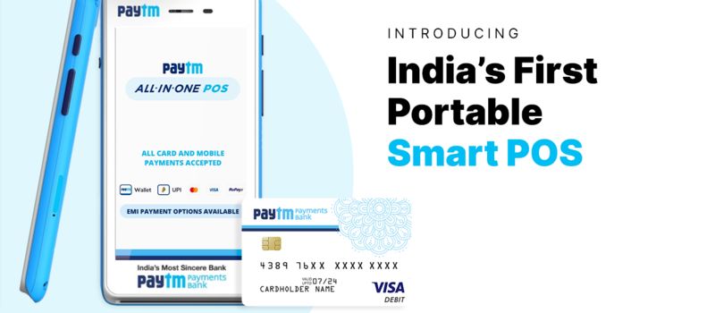 Paytm All-in-One Portable Android Smart POS