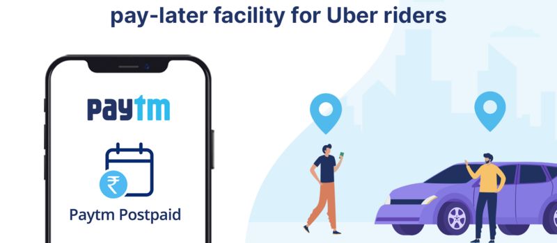 paytm postpaid for uber pay later
