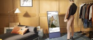 Samsung Brings First of its Kind Lifestyle TV The Sero, a Rotating TV for the Social Media Generation!